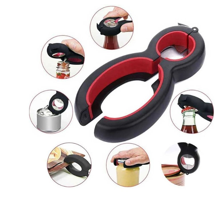 6 in 1 Bottle Opener