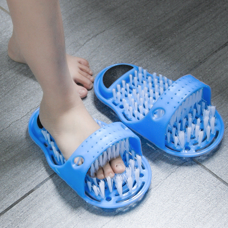 Lazy Foot Scrubbing Brush Slipper