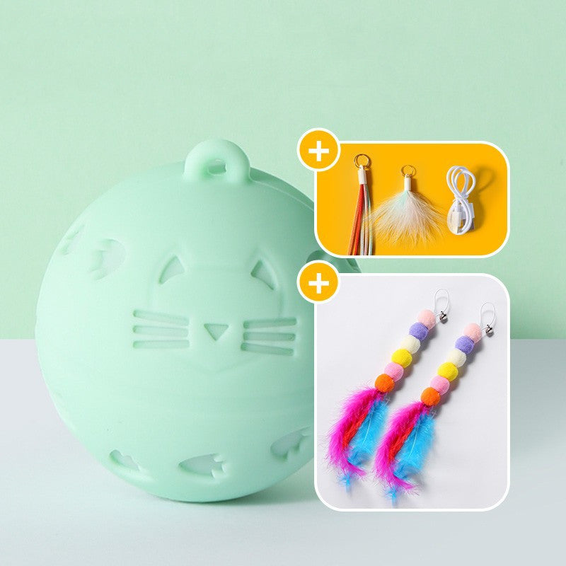 Automatic Teaser Electric Feather Cat Toy