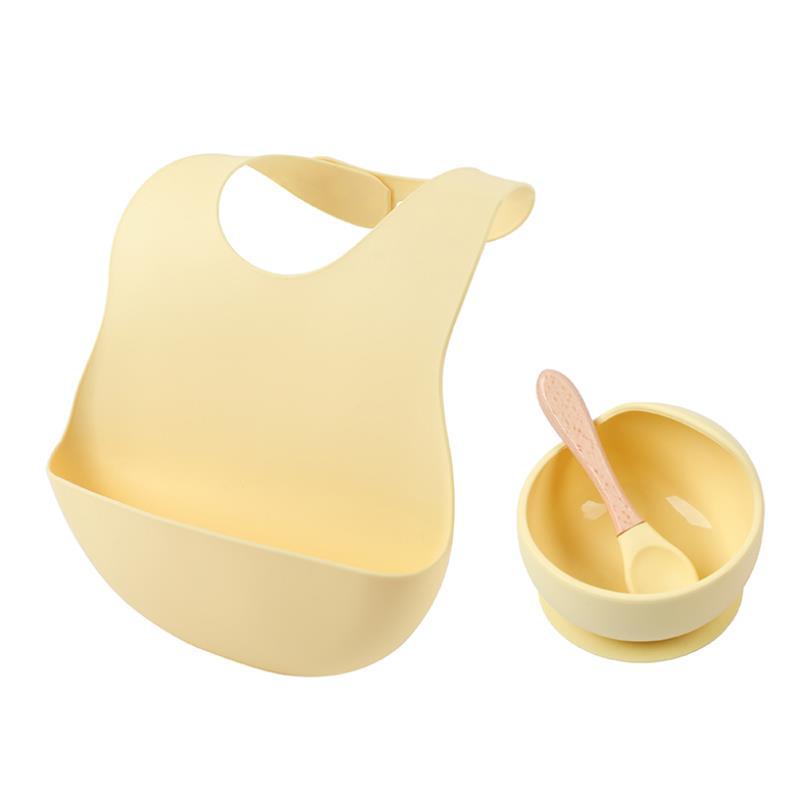 This is a waterproof Feeding Silicone Bib