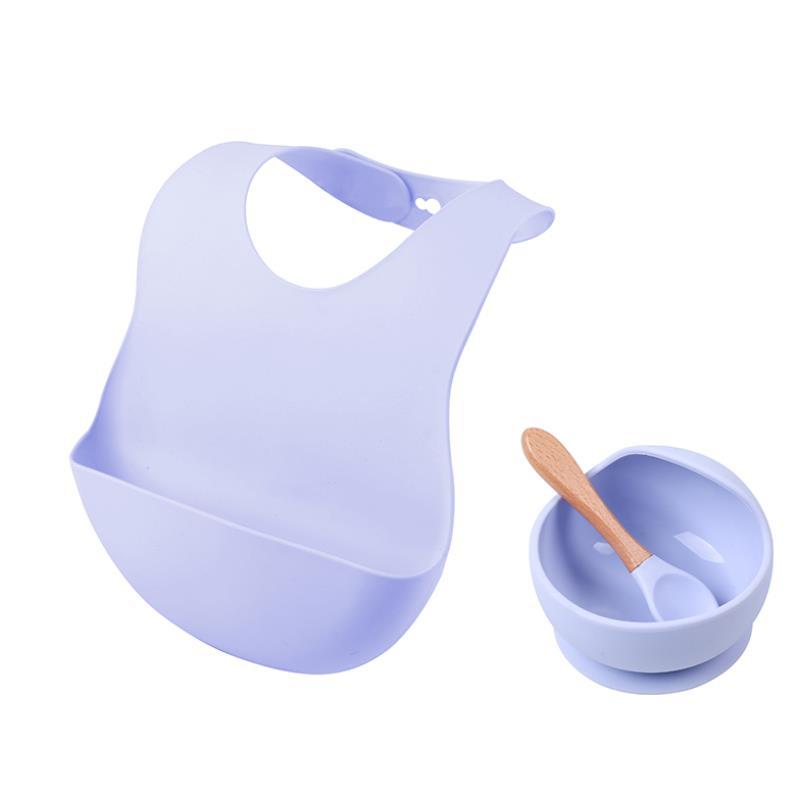 This is a waterproof Feeding Silicone Bib