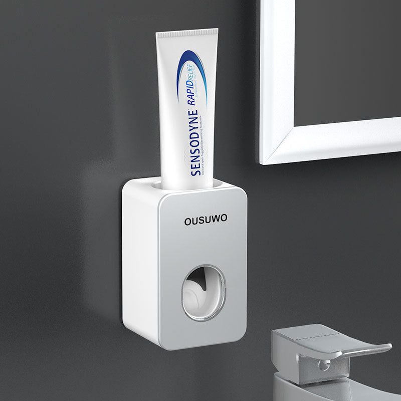 This is an automatic toothpaste squeezer