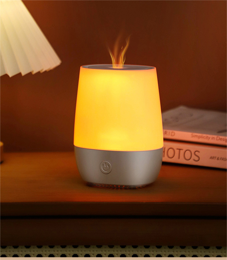 This is a creative Flame Humidifier